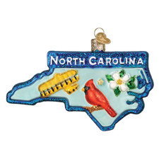 Old World Christmas State Of North Carolina Ornament w