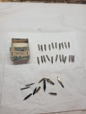 Vintage Joseph Gillott’s # 303 & 404 Dip Pen Nib Lot of 22 + Extras