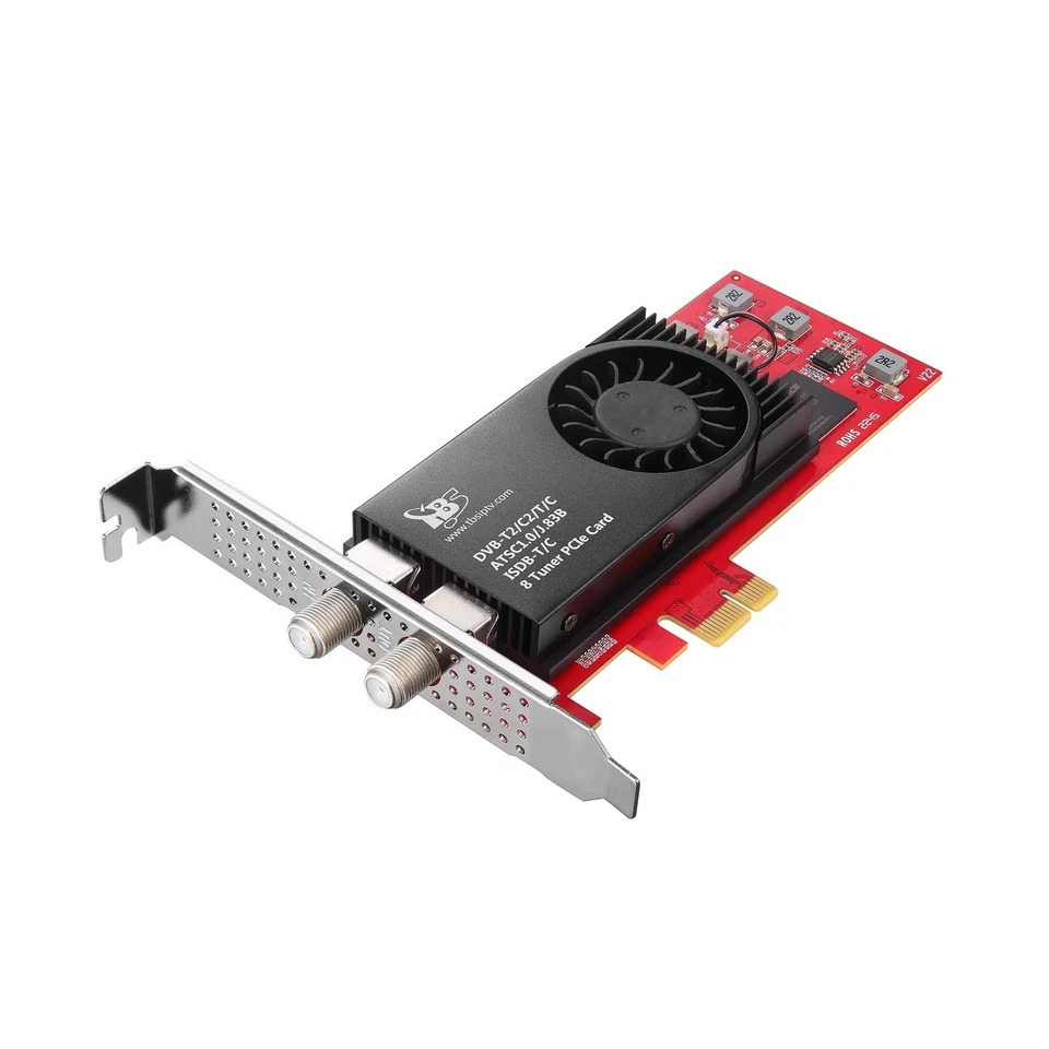 TBS 6209se DVB-T2/ C2/ T/ C/ ISDB-T Octa PCIe Digital TV Tuner Card for PC / ... - Image 3 of 4