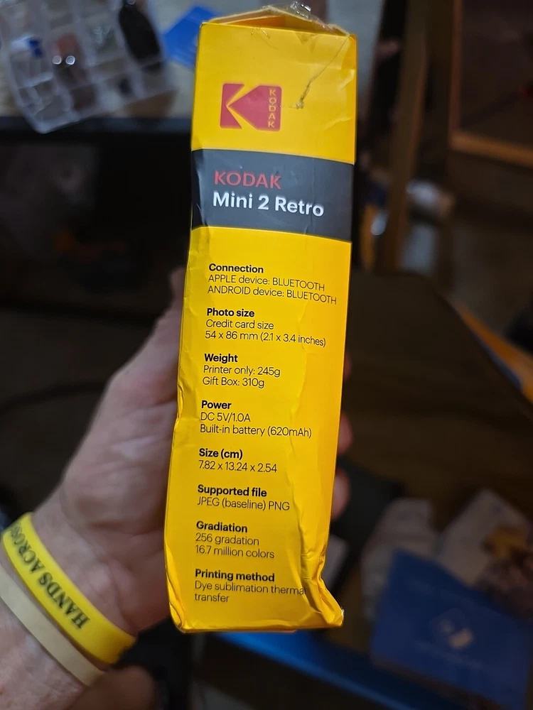 KODAK Mini Retro Portable Photo Printer P300R - Black