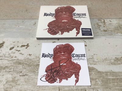Body Count - Carnivore CD + SIGNED Autographed Card Insert by Ice - T  Slayer