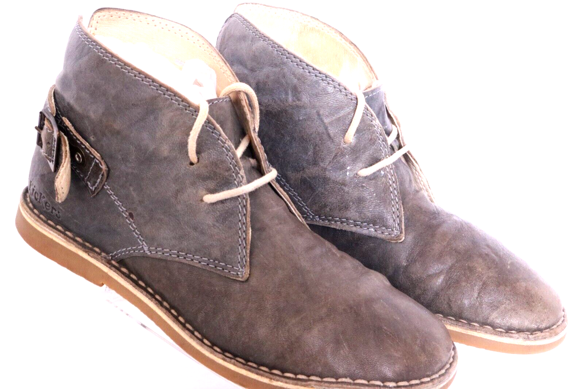 Kickers Men\'s Brown Leather Chukka Boots Brown Mens Kickers Sale Uk Mens Kickers Boots Mens Walking  main image 2