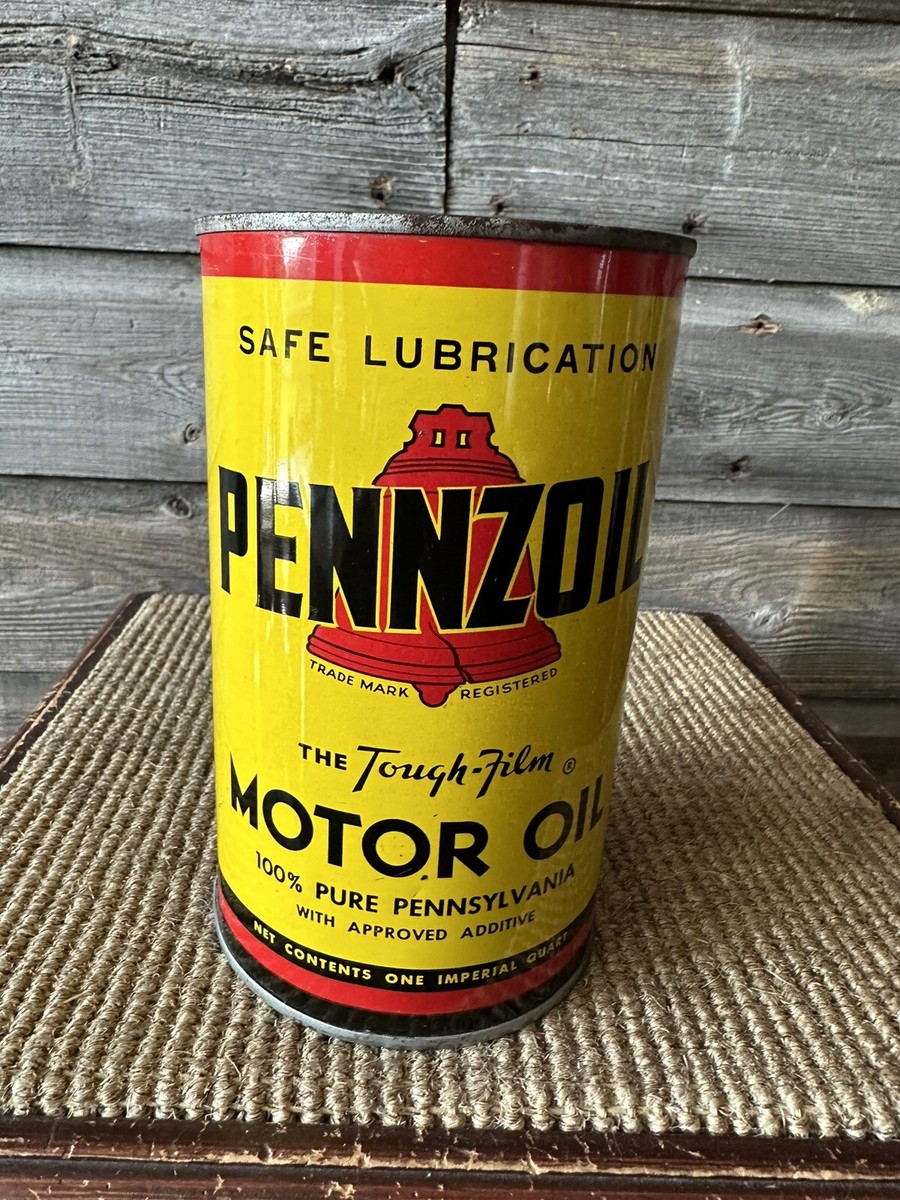 Vintage Pennzoil Motor Oil Imperial Quart Can | eBay