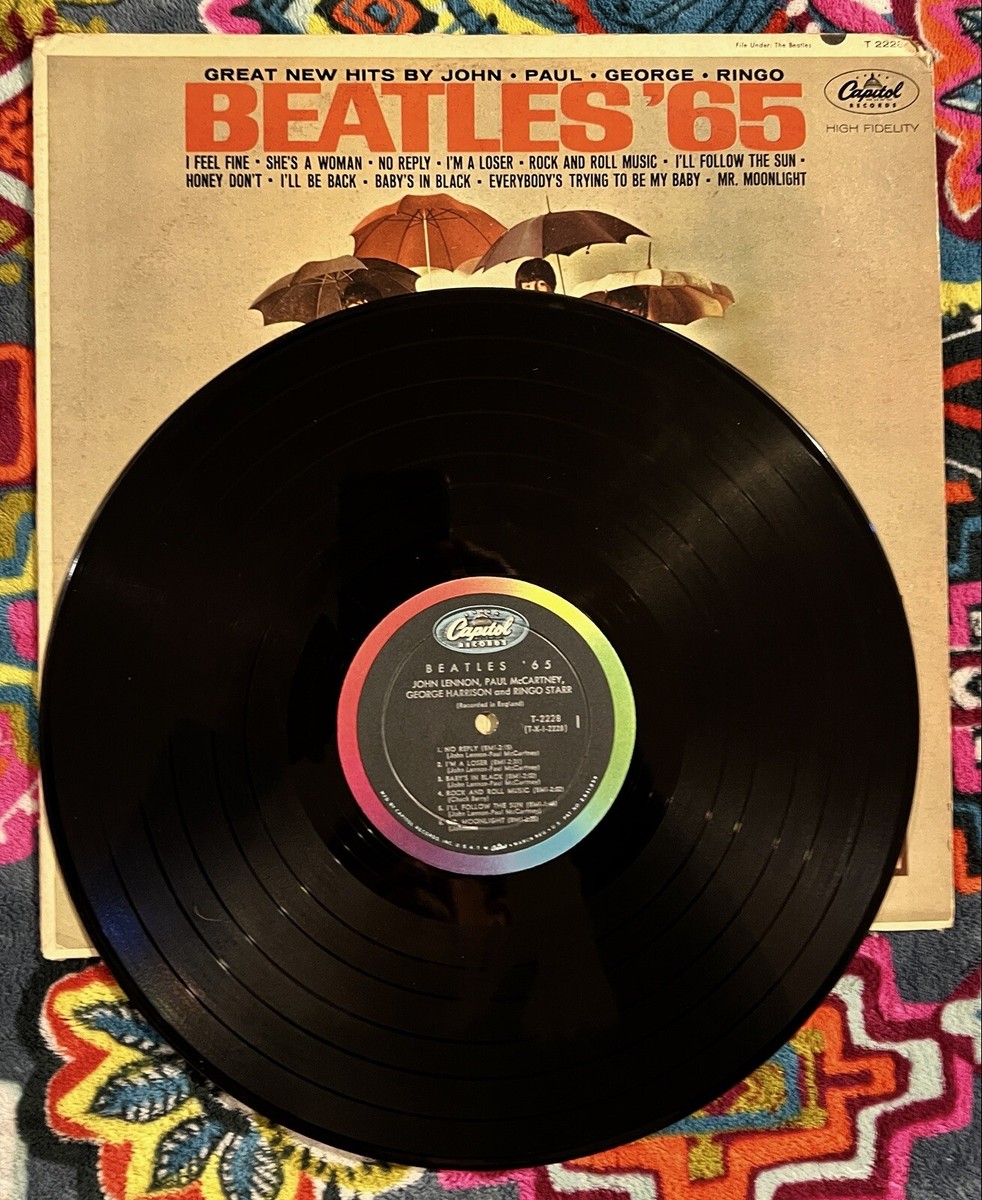 BEATLES '65 - CAPITOL RECORDS T-2228 ORIGINAL COPY! RARE
