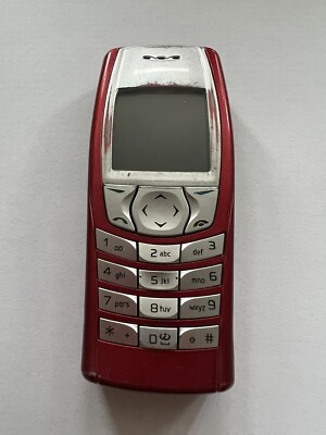 Nokia 6610i Handy, rot, Retro & Sammlerstück, getestet, getragen Original