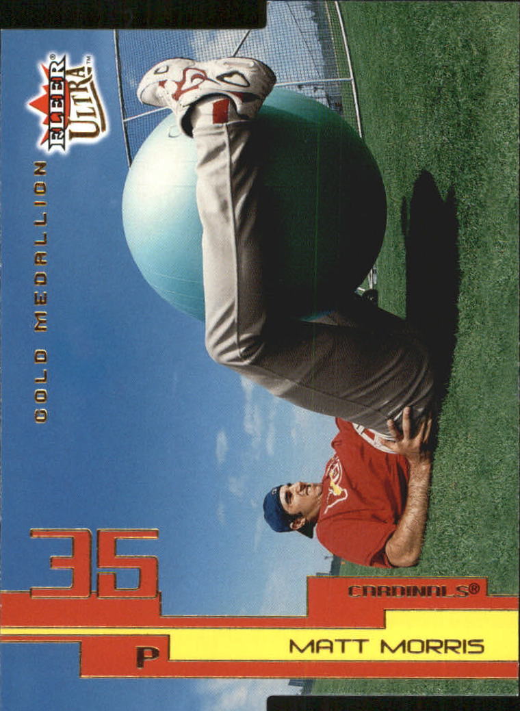 2003 Ultra (Fleer) Baseball "Gold Medallion" Parallel Cards