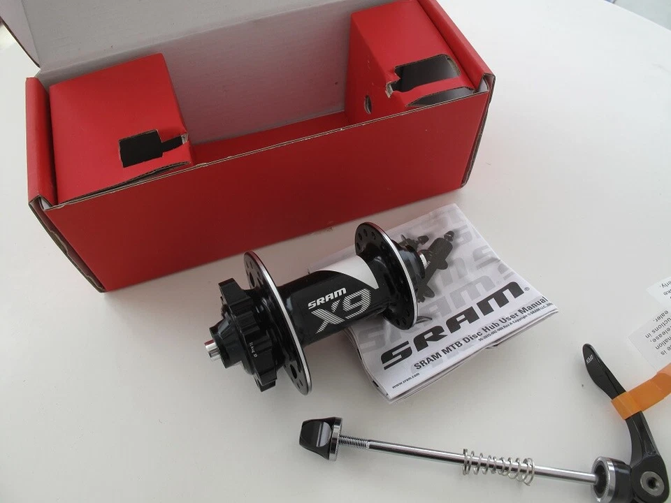 SRAM X9 Hub Hubs Front Or Rear 110x20 100x15 QR 100 135 32H Black New Cycling - Image 3 of 4