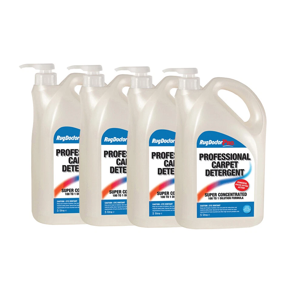 Rug Doctor Pro Professional Carpet Detergent (4 x 5 Litre)