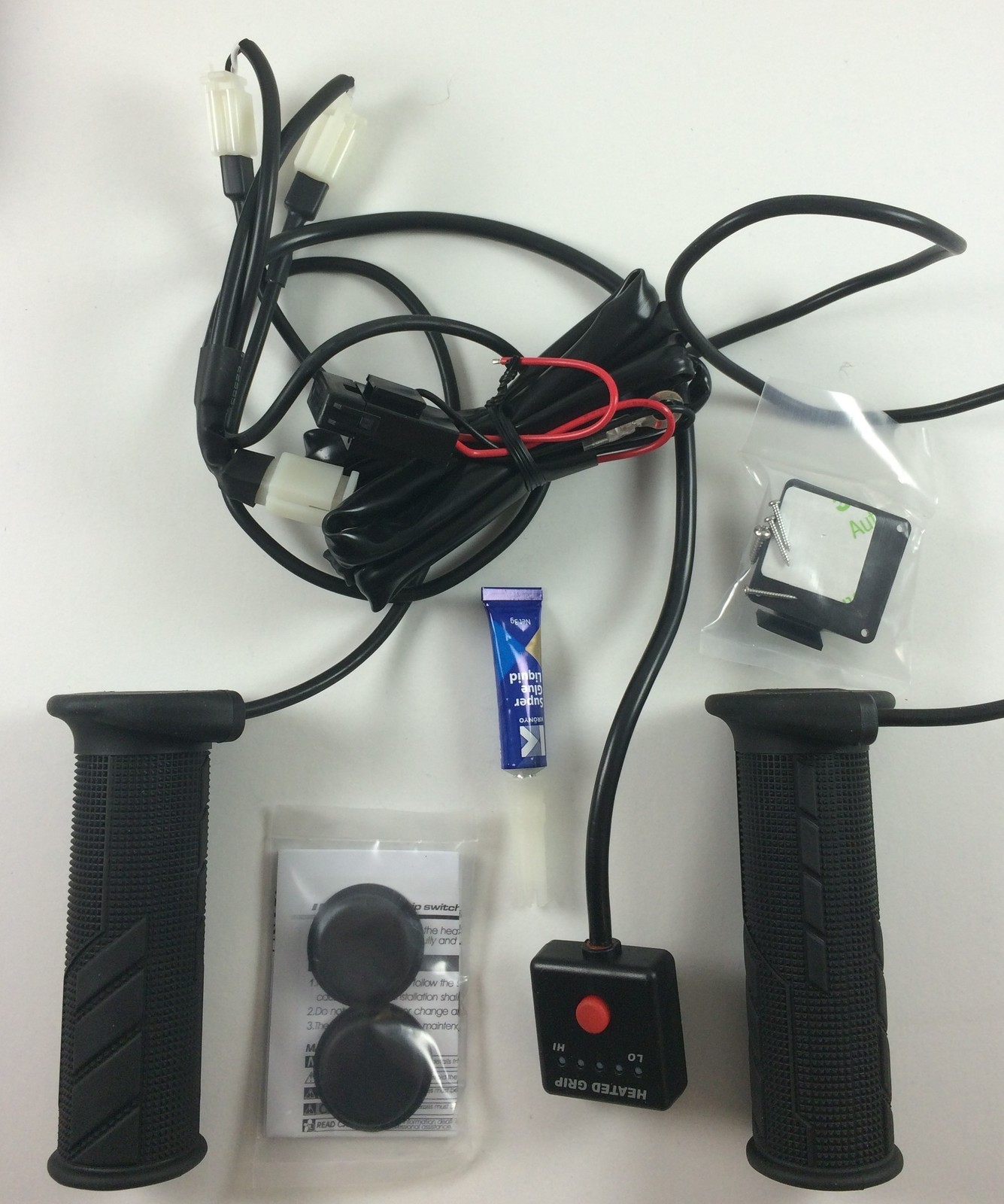 BikeMaster Heated Grips Fits 7/8" Handlebars Ducati Aprilia Buell eBay