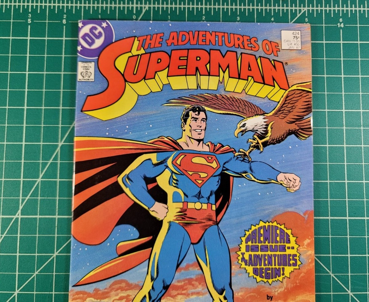 Adventures of Superman #424 (1987) DC Comics Premiere Issue