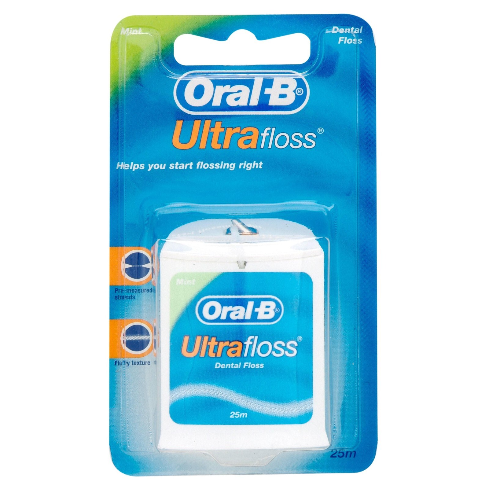 ORALB DENTAL ULTRA FLOSS TAPE 25M/WOOD STICKS/DENTAL FLOSSETTE