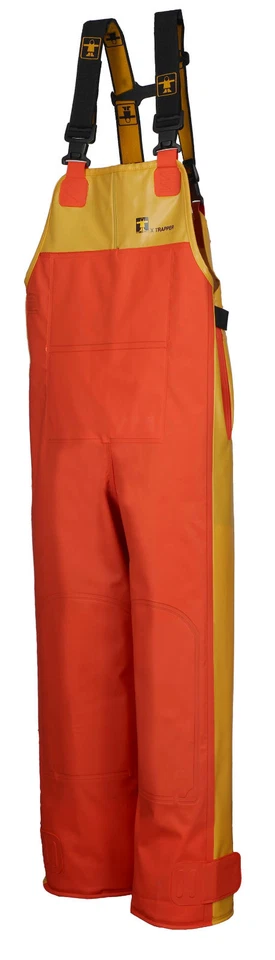 GUY COTTEN XTRAPPER dorsal naranja Y PANTALONES DE REFUERZO ROPA DE PESCA