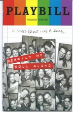 MERRILY WE ROLL ALONG Pride Playbill Daniel Radcliffe Jonathan Groff