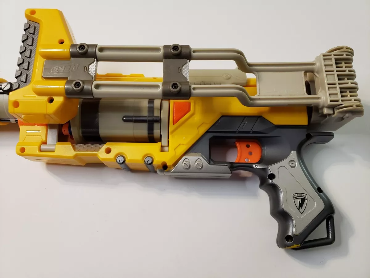 Bliv klar nominelt Forsøg NERF Spectre Rev-5 Dart Gun Yellow N-Strike Elite Blaster And Stock | eBay