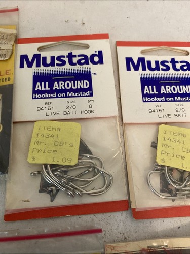 Lot Of Vintage 90’s Fishing Lures Jigs Hooks Tackle Swivels - Picture 7 of 10