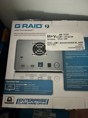12 TB G-RAID G-TECHNOLOGY - Picture 3 of 4