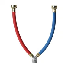 Thrifco 4400747 1ft Rubber Washing Machine Y Mixer Hose Connector