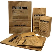 Paper Evidence Bags Sample Pack of 15