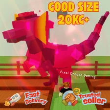 🐾GOOD SIZE RAINBOW OR NIGHTMARE DILOPHOSAURUS 20KG+ MAX LEVEL 🐾GROW A GARDEN