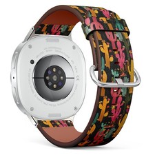 Desert Cactus Garden Vegan Leather Watch Band 40/44/46mm
