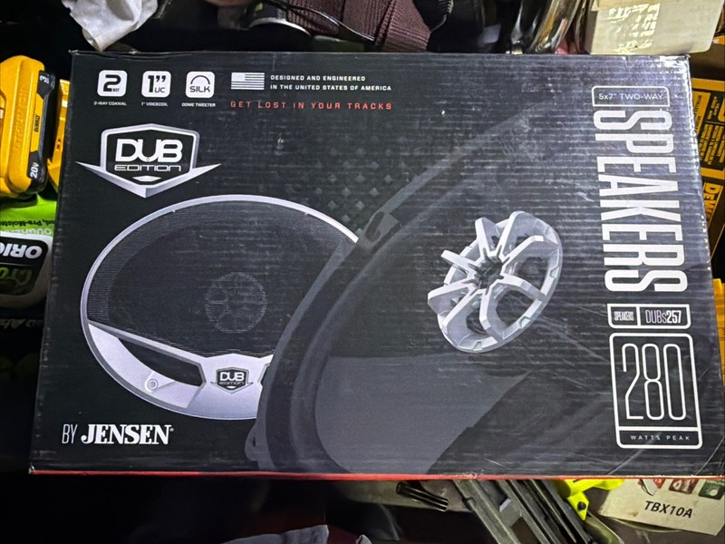 Jensen DUBs257 5x7 Speakers 6x8