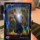 2024 Panini Donruss Optic - Rated Rookie Drake Maye #229 Purple Shock Prizm (RC)