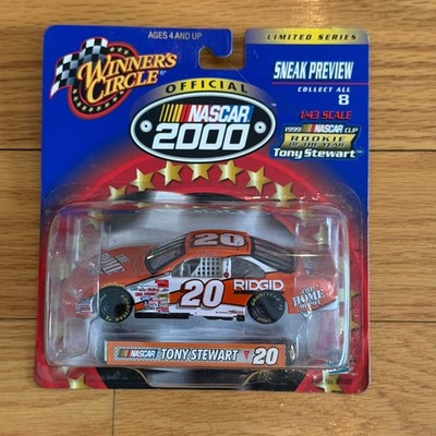 Winner's Circle NASCAR Tony Stewart #20 RIDGID Chevrolet 1:43 Diecast Car