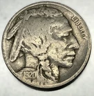 1920 S Buffalo Nickel VG Very Good 5 Cent US Coin - 4194