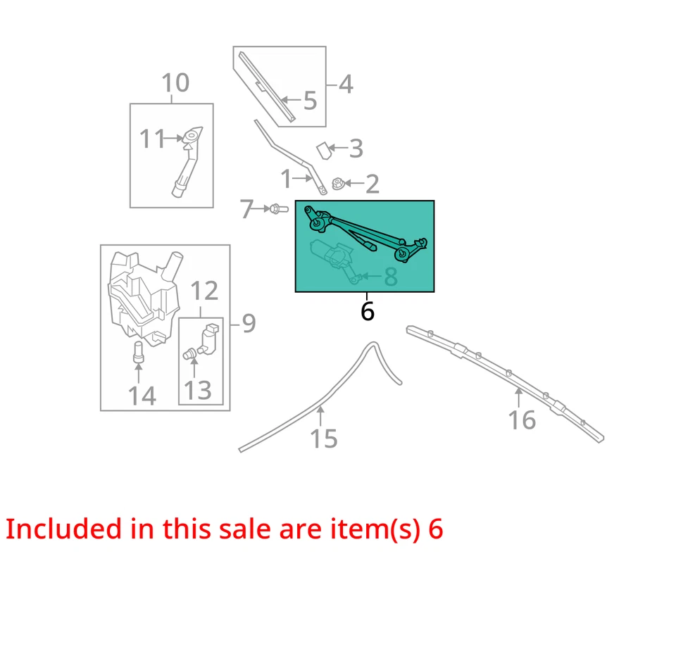 Infiniti G25 2011 limpiaparabrisas transmisión OEM 166 k millas - LKQ368388111 Foto 4 de 4