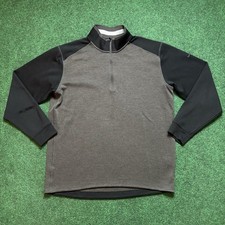 Nike Golf Tour Performance 1/4 Zip Jacket Sz Large Black