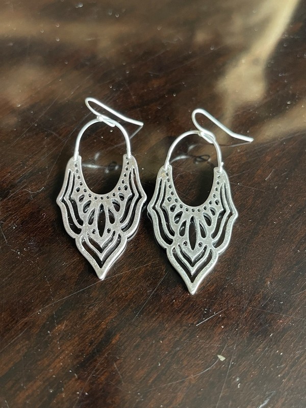 Silver Tone Earrings