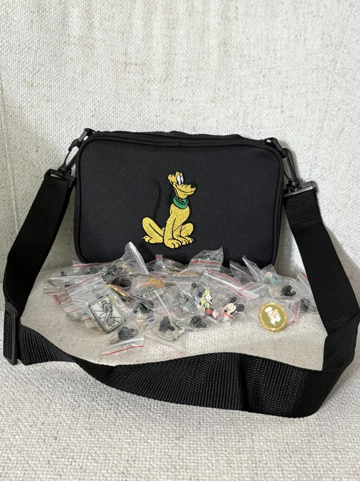 Disney Pin коллекционный стартовый набор комплект 20 булавки ремень новый PLUTO Pin сумка - Изображение 4 из 4