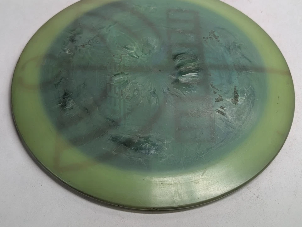 Innova Star TeeRex Disc Golf Distance Driver 172g Green Old Run Penned PFN Dyed - Image 3 of 4