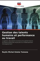 Reylis Michel Estela Yomona | Gestion Des Talents Humains Et Performance Au...