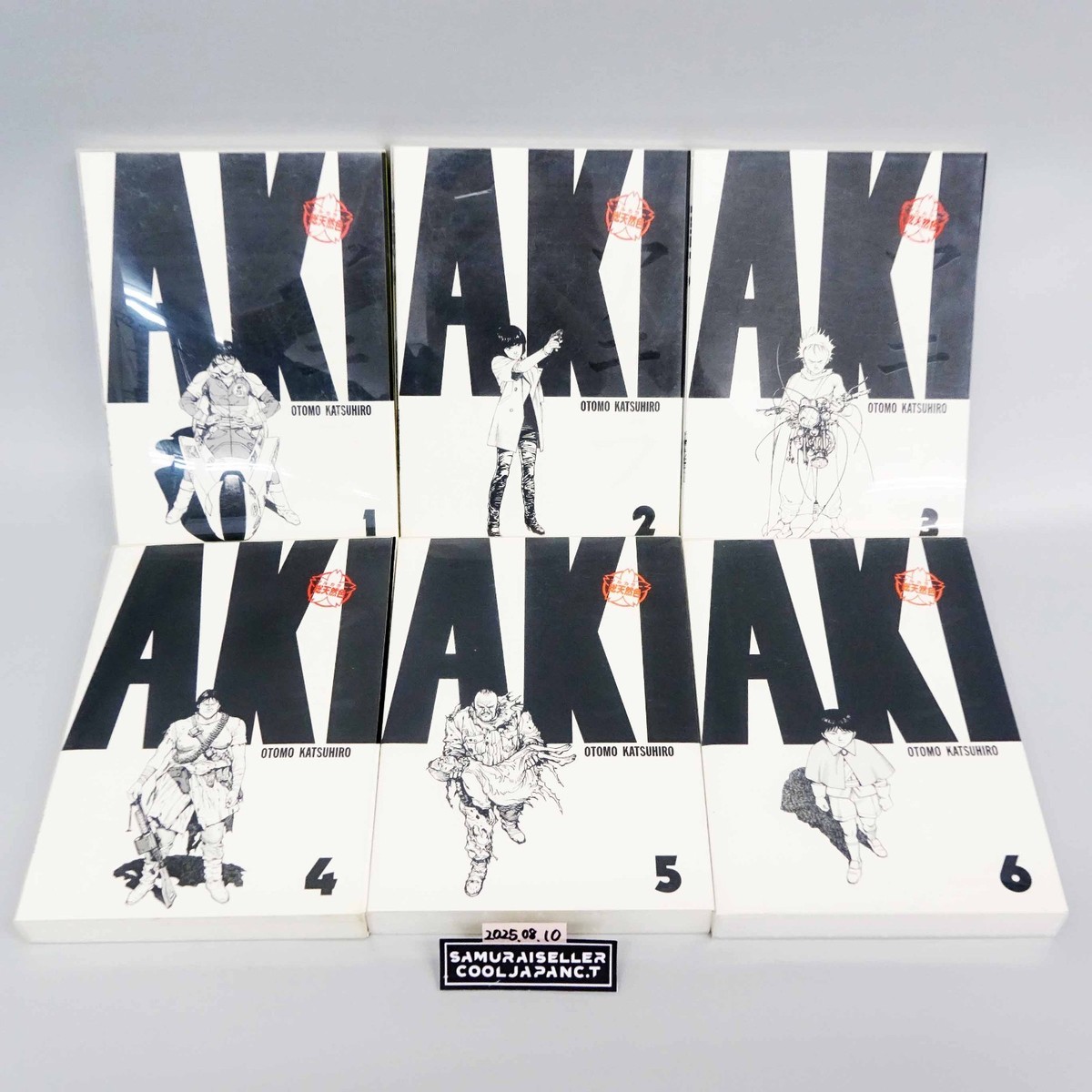 AKIRA Full color All 6 volumes complete set ver Technicolor Otomo