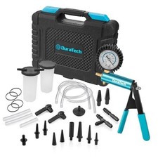 2 in 1 Brake Bleeder Kit, Brake Fluid Bleeder Kit with Metal Handheld Vacuum