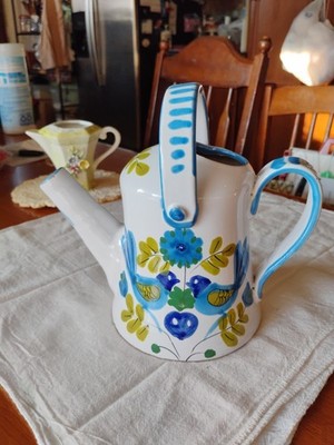 Ceramic Watering Can By Hungarian Artist Lydia Barth Tihany B22