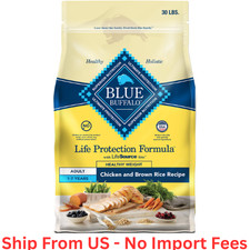 Blue Buffalo Life Protection Formula Chicken Adult Healthy Weight Dry Dog 30 lb