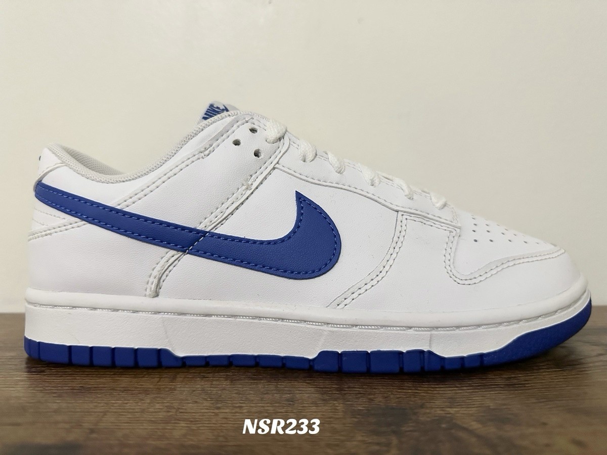 NIKE DUNK LOW SUMMIT WHITE HYPER ROYAL CASUAL ATHLETIC DV0831-104