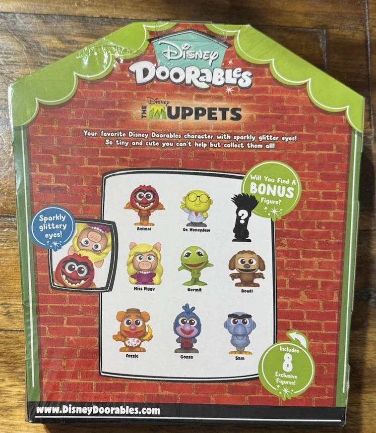 Disney Doorables The Muppets: 8 bonecos exclusivos + chance de bônus - lacrado / novo na caixa - Imagem 2 de 2