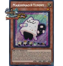 Yugioh! 1x Marshmao☆Yummy DOOD-EN024 Secret Rare 1st Ed NM