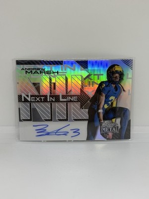 2025 Leaf Metal - #NL-AM1 Andrew Marah Next In Line NIL Auto /25 Michigan