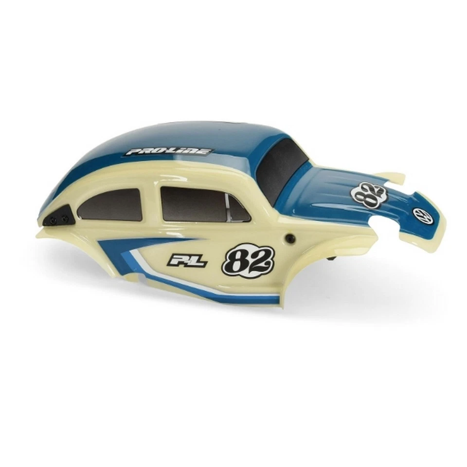 Pro-Line 368000T1 Class 1 VW Bug Blue Race Body Conversion Kit for ARRMA TYPHON  - Bild 4 von 4
