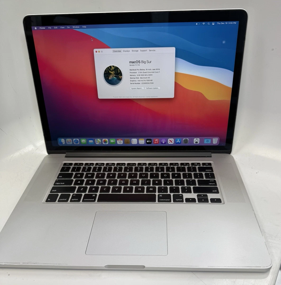 MacBook本体 Apple MacBook Pro SSD256GB 8GB Early2013 Apple MacBook Pro (13-inch, Late 2013) 8 GB RAM, 256 GB Storage | eBay
