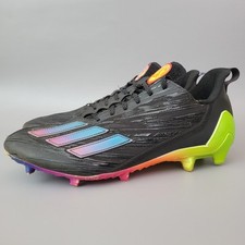 Botín de fútbol Adidas Adizero 'Emojis Core Black' multicolor para hombre talla 13 GW7620