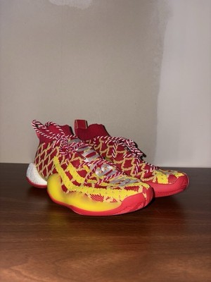 Adidas x Pharrell Williams size 7. Crazy BYW Chinese New Year. EE8688 CNY red