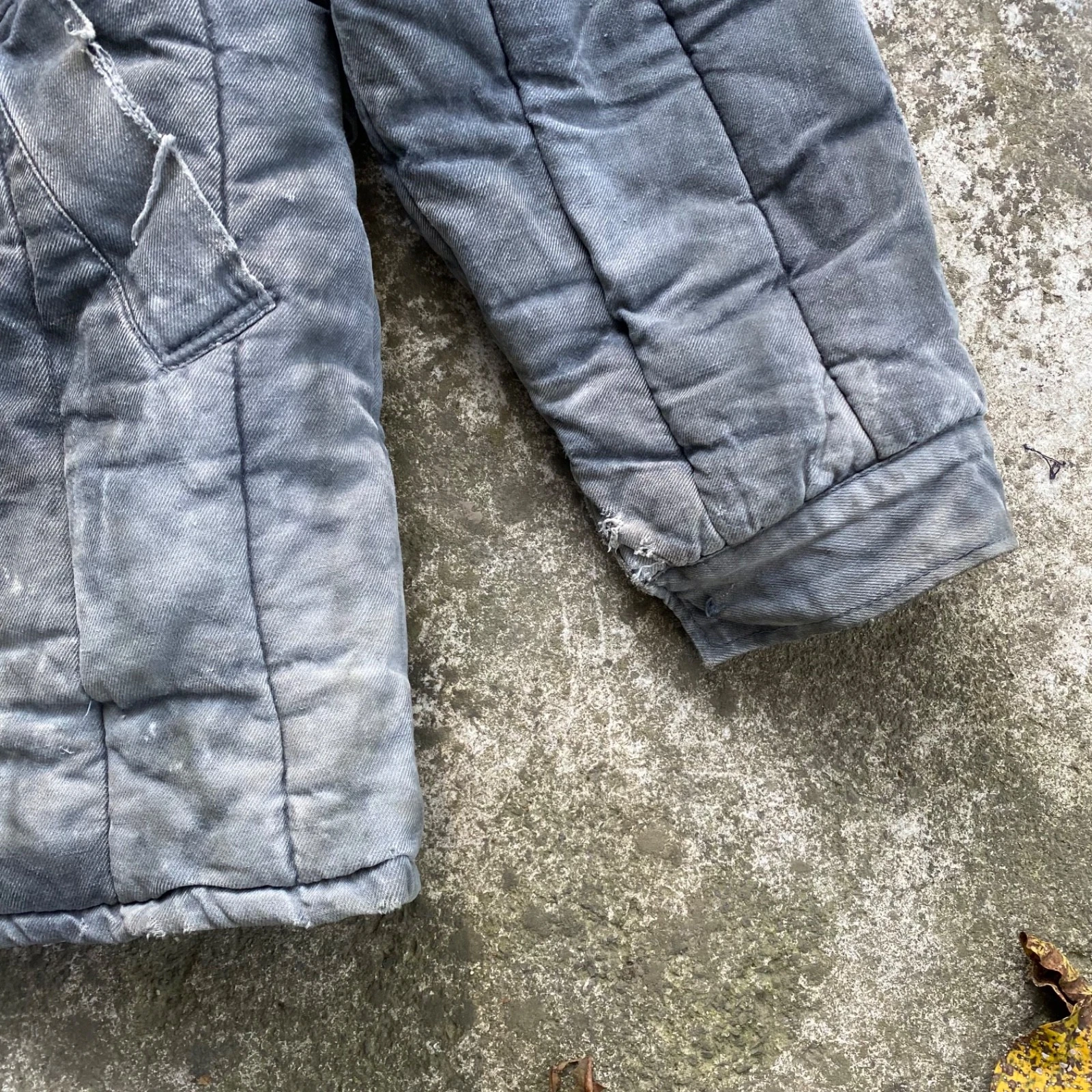 Vintage 80s ussr soviet army military work vatnik telogreika jacket - product detail image 6