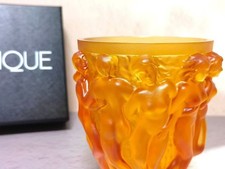 Lalique vase Baccantes Large size 24 cm