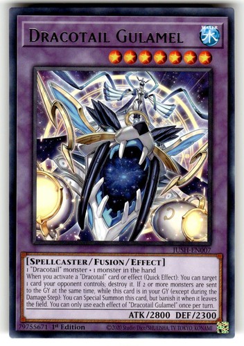 Dracotail Gulamel JUSH-EN007 Rare 1st Edition Justice Hunters