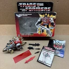 Vintage 1985 Transformers Hasbro G1 Dinobot Snarl + Box missing 1 missile (read)